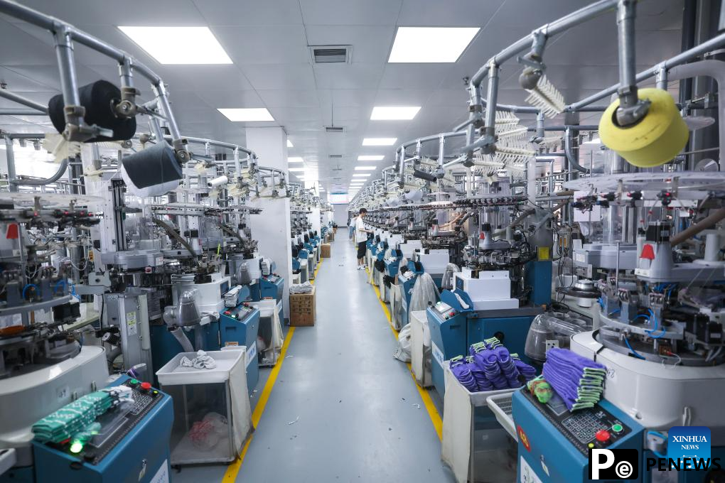 Hosiery enterprises in China