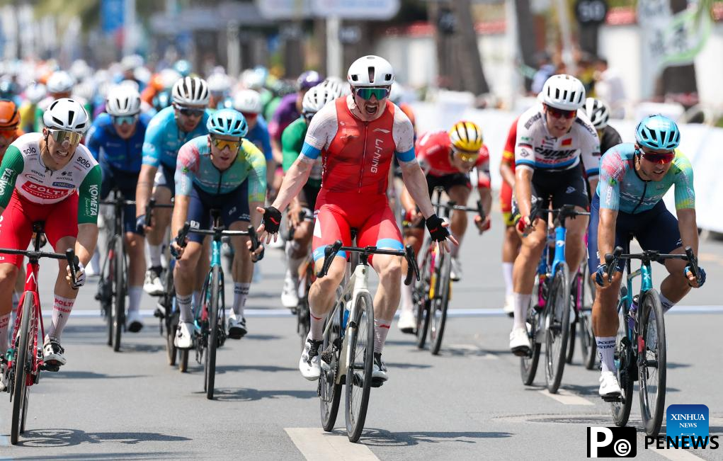 In pics: Stage 5 at 16th Tour of Hainan cycling race