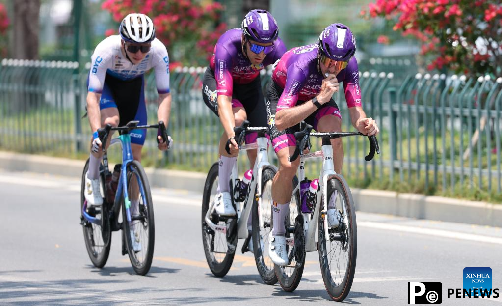In pics: Stage 5 at 16th Tour of Hainan cycling race