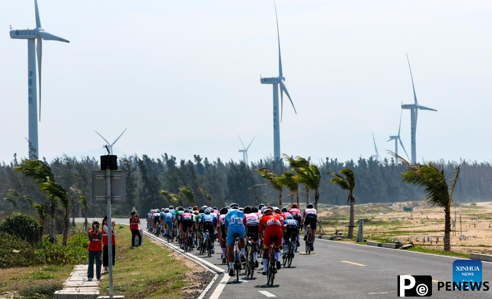 In pics: Stage 5 at 16th Tour of Hainan cycling race