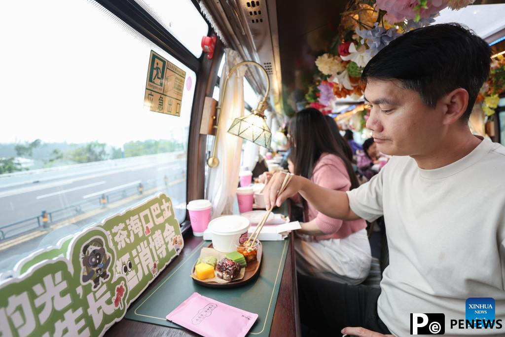 Laobacha Haikou Bus inaugurates CICPE special route in China