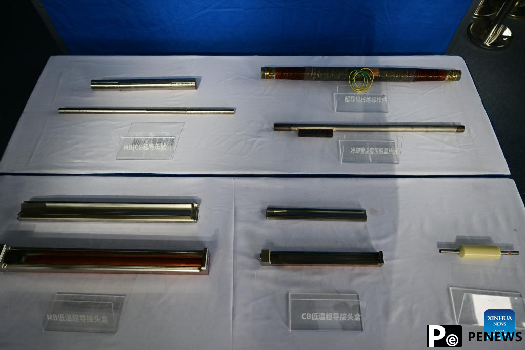 China delivers key components for world