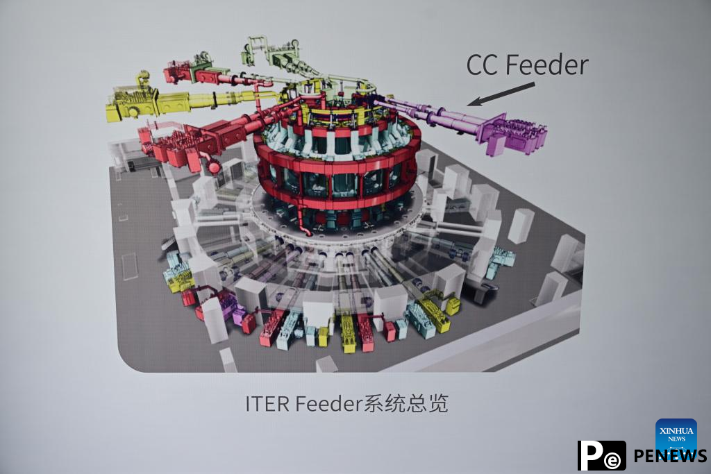China delivers key components for world