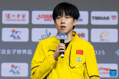 In pics: drawing ceremony of ITTF Men's and Women's World Cup in Macao
