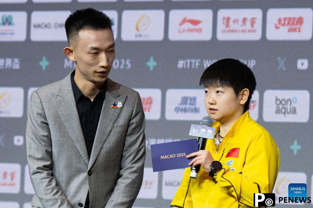 In pics: drawing ceremony of ITTF Men