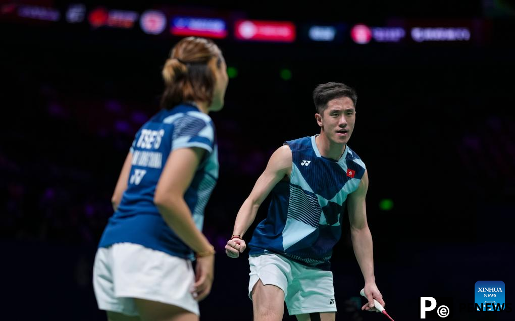 Highlights of mixed doubles event at Badminton Asia Championships 2025