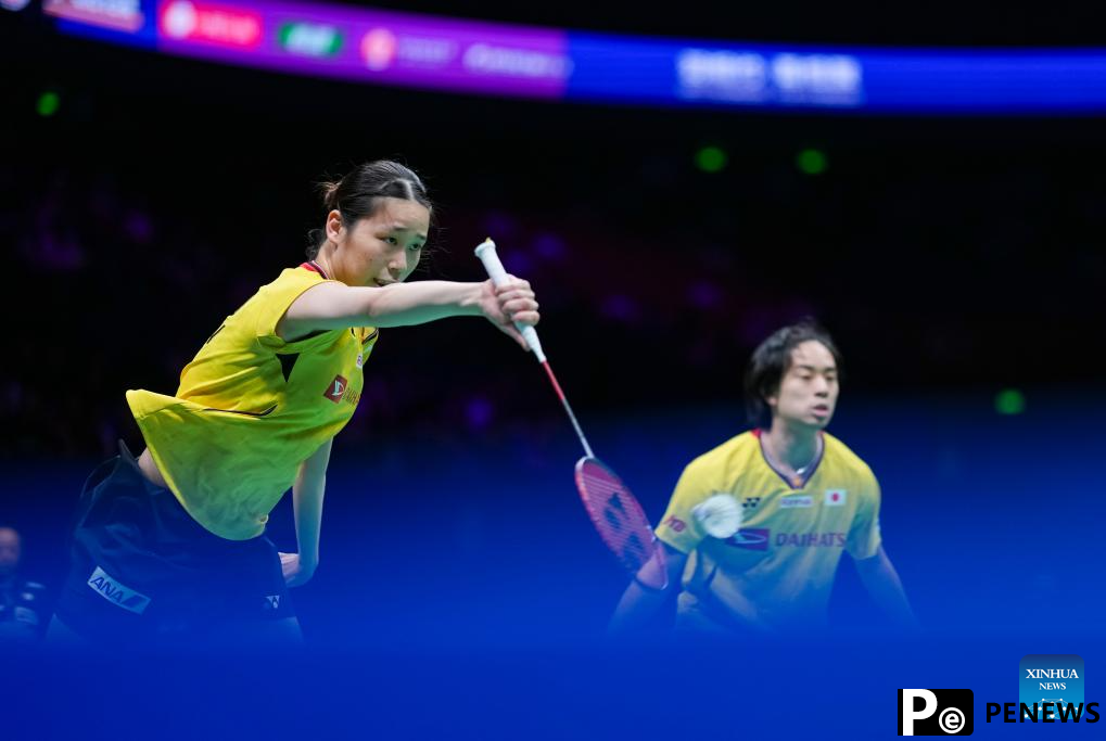 Highlights of mixed doubles event at Badminton Asia Championships 2025