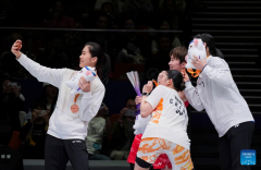Women's singles event at Badminton Asia Championships 2025 in Ningbo