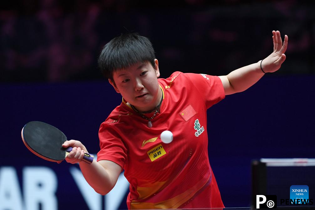 Team China dominates 2nd day at ITTF World Cup
