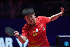 Team China dominates 2nd day at ITTF World Cup