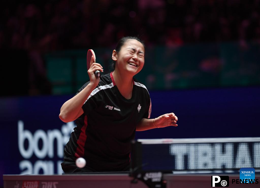 Team China dominates 2nd day at ITTF World Cup