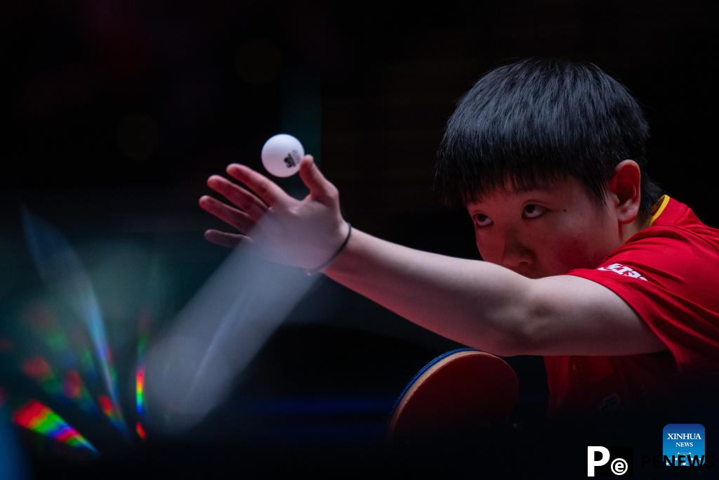 Team China dominates 2nd day at ITTF World Cup