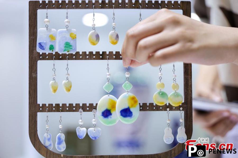 Product featuring intangible cultural heritage showcased at ongoing CICPE