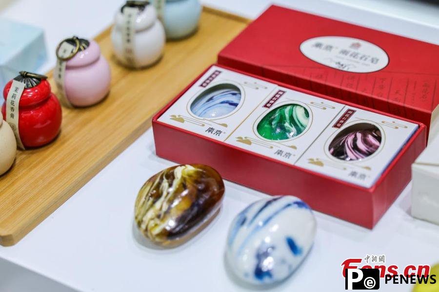 Product featuring intangible cultural heritage showcased at ongoing CICPE