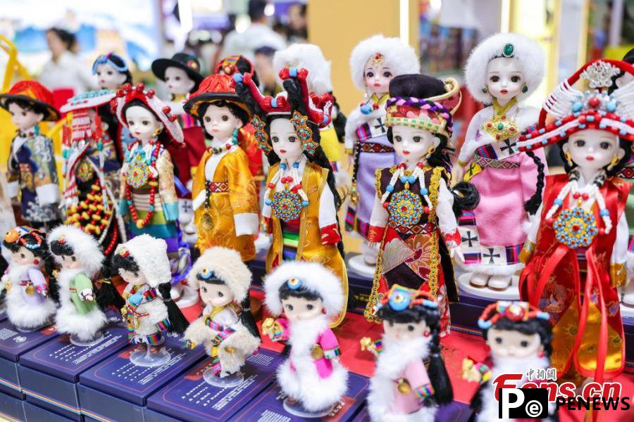 Product featuring intangible cultural heritage showcased at ongoing CICPE