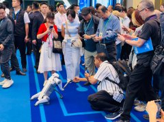 Canton Fair debuts service robot zone as high