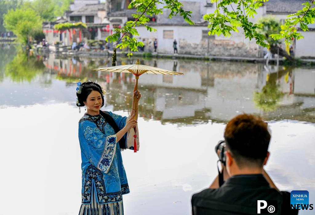 Scenery of Hongcun Village in China