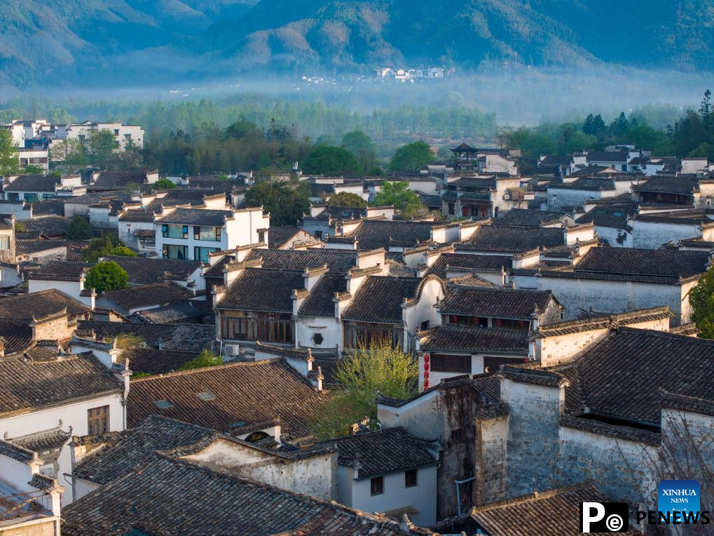 Scenery of Hongcun Village in China