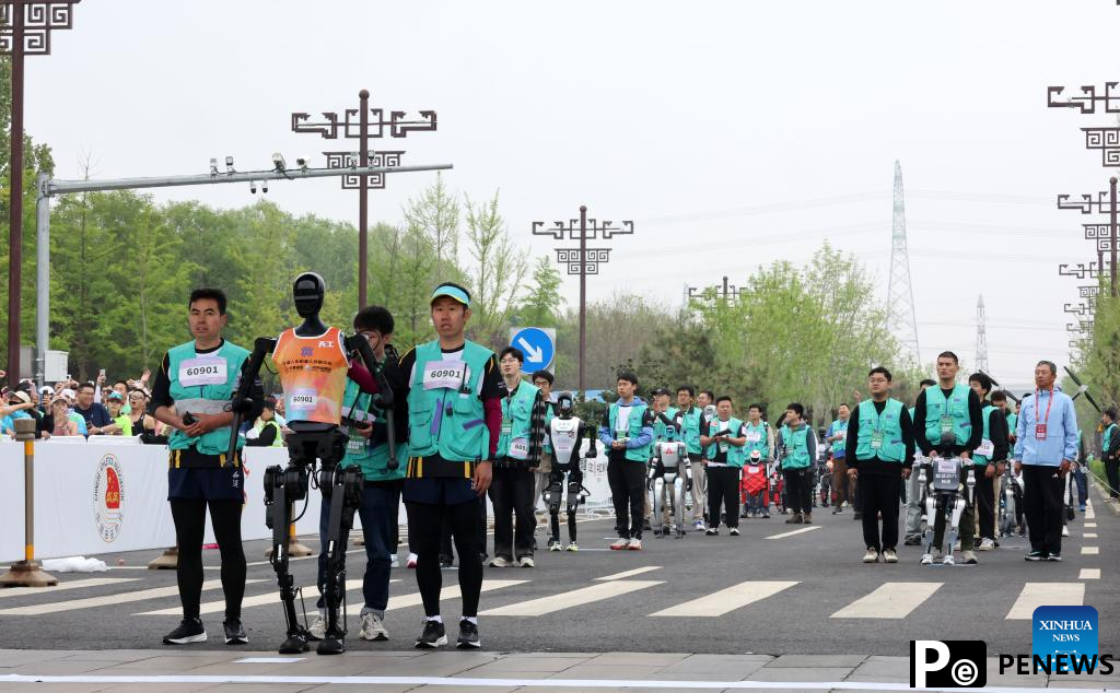 marathon and humanoid robots half