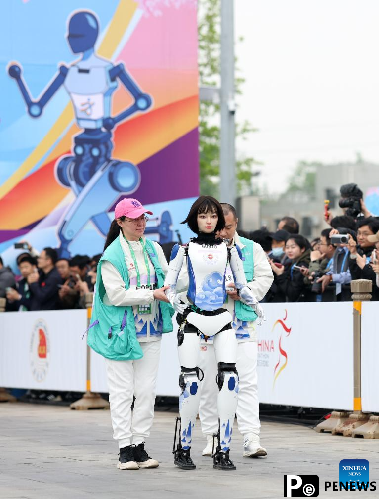 marathon and humanoid robots half