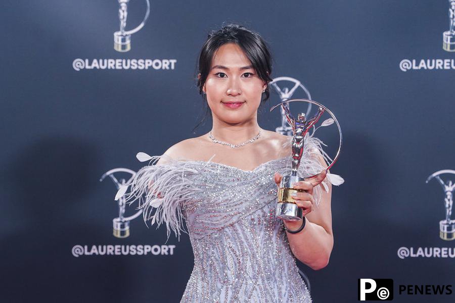 Chinese para swimmer wins Laureus Award