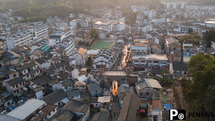 Shexian County of E China