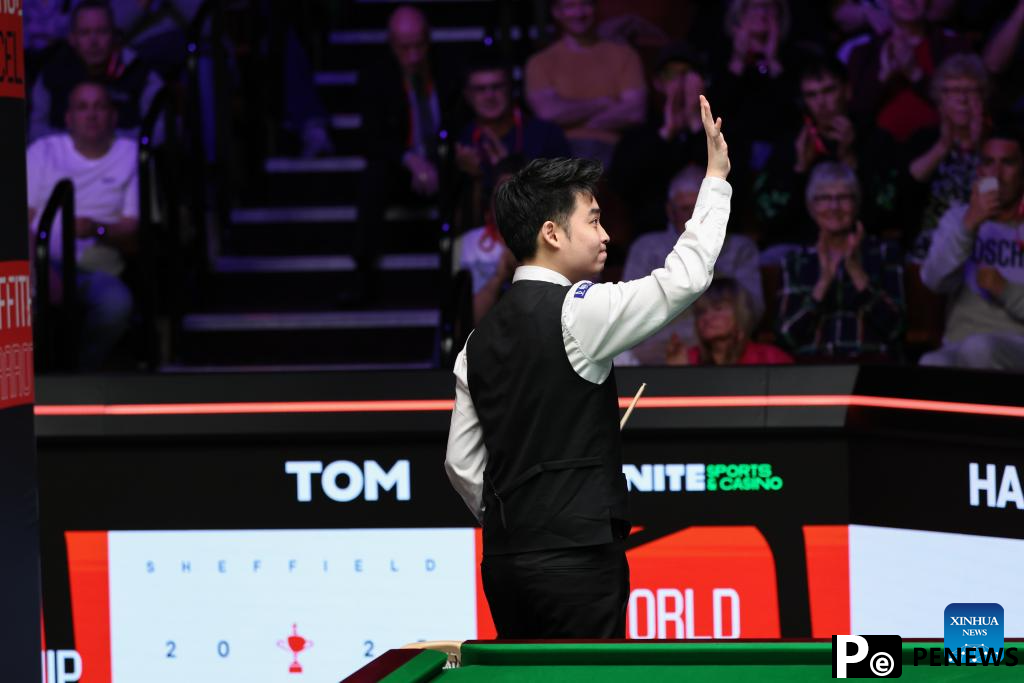Highlights of World Snooker Championship 2025 in Britain