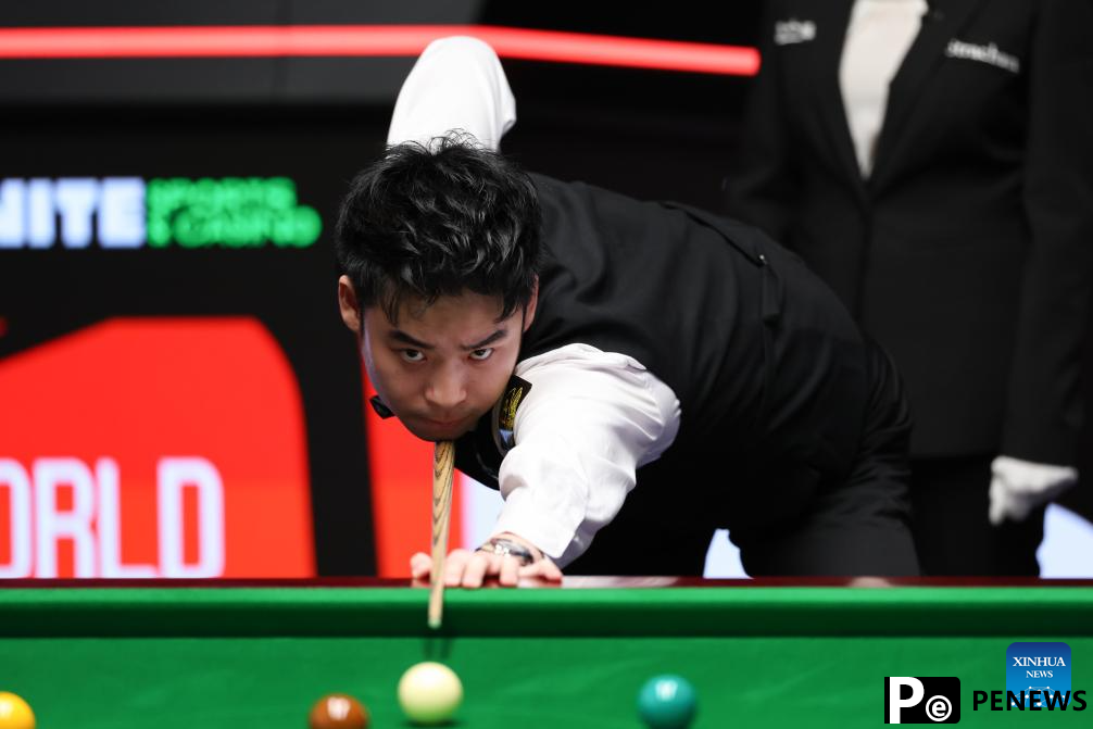 Highlights of World Snooker Championship 2025 in Britain