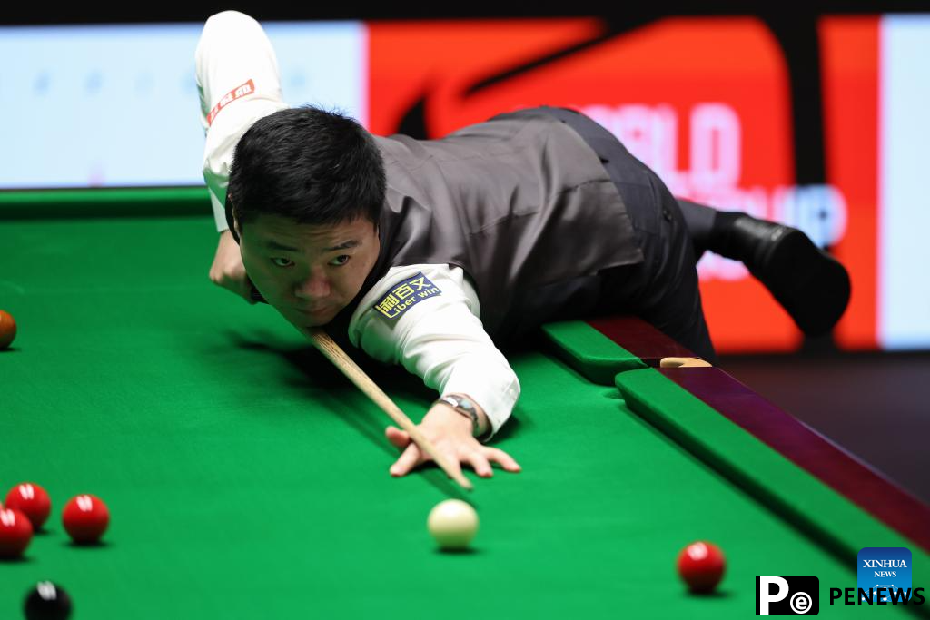 Highlights of World Snooker Championship 2025 in Britain
