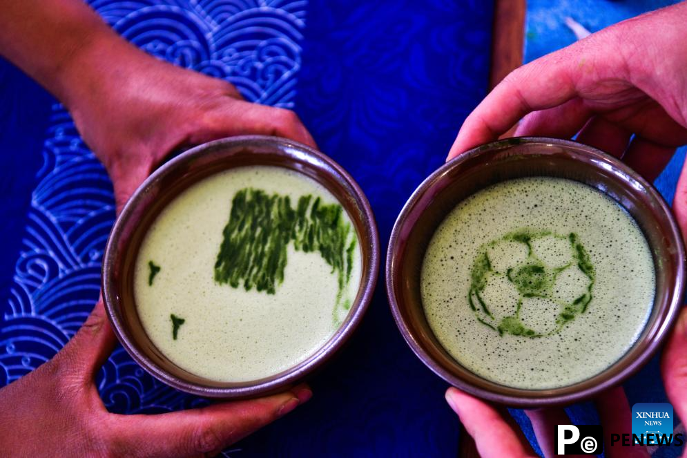 A glimpse of matcha industry in Jiangkou County, China