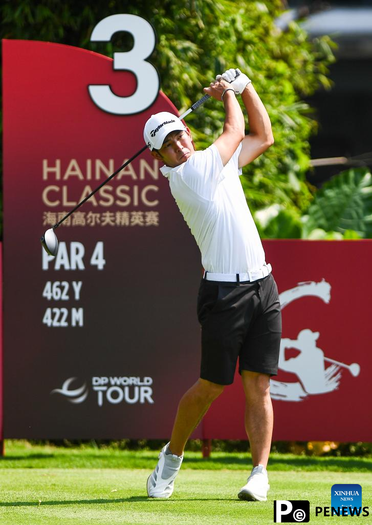 Highlights of Hainan Classic golf tournament of DP World Tour