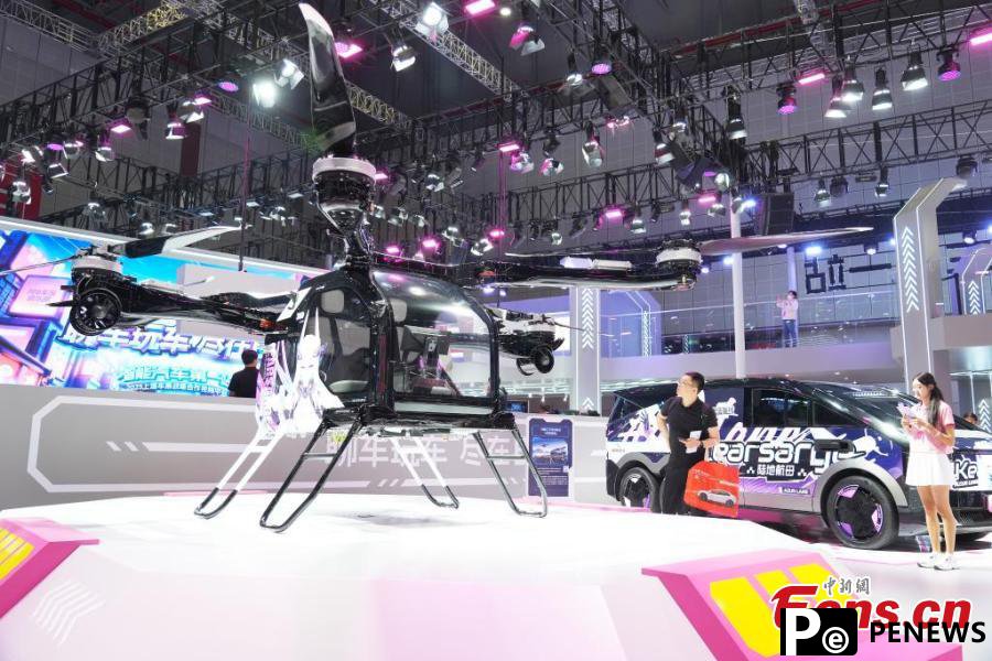 Flying cars grab spotlight at Auto Shanghai 2025
