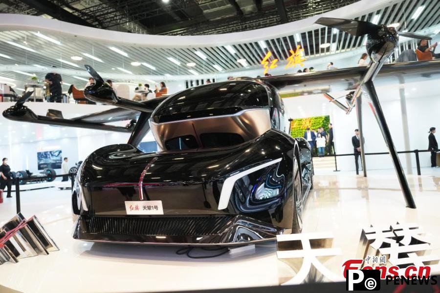 Flying cars grab spotlight at Auto Shanghai 2025