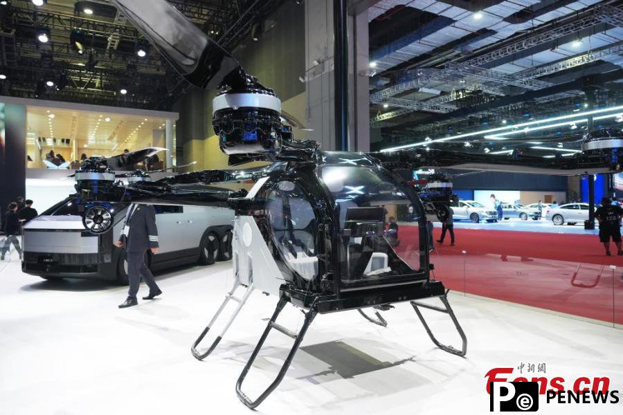 Flying cars grab spotlight at Auto Shanghai 2025