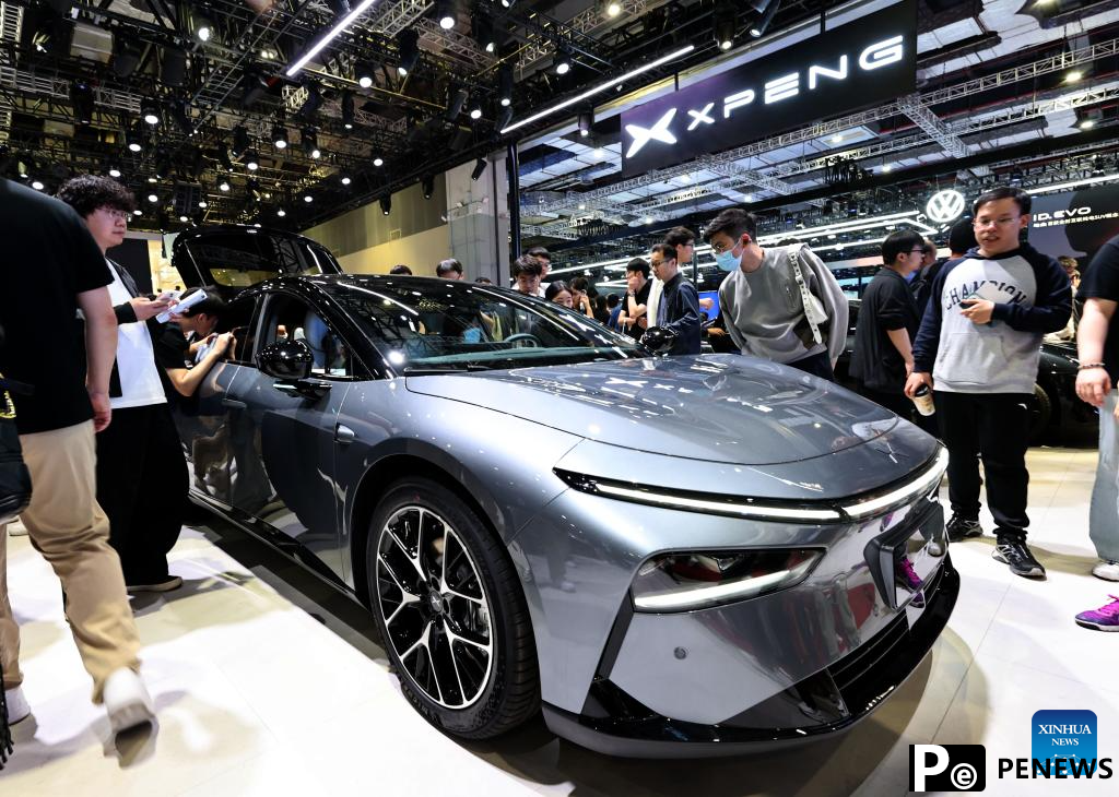 Chinese car brands shine at Auto Shanghai 2025
