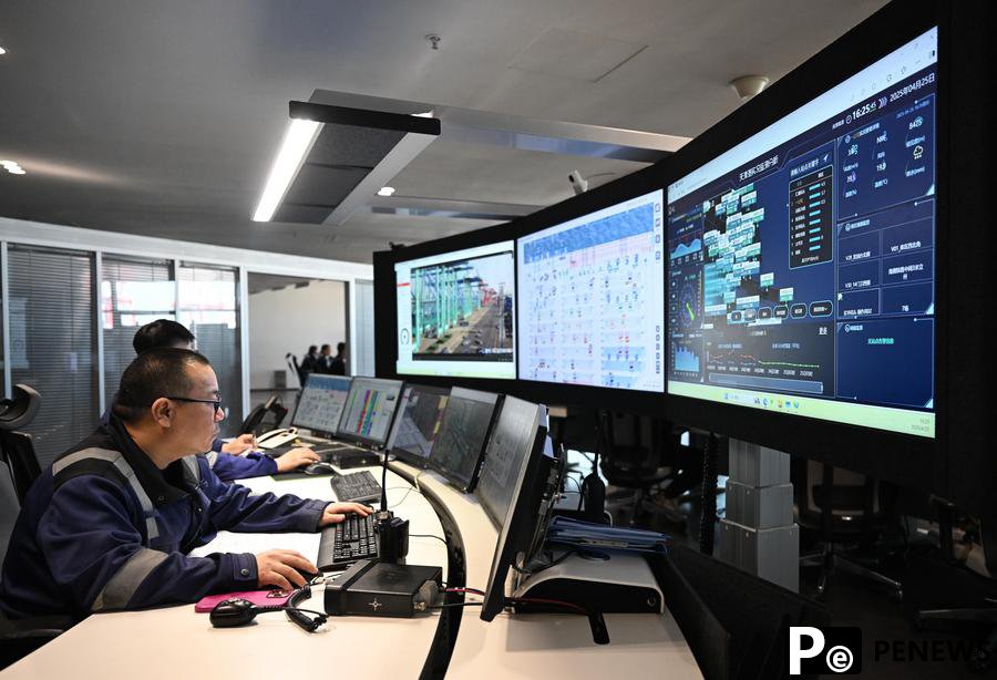 Key construction projects boost capacity of Tianjin Port