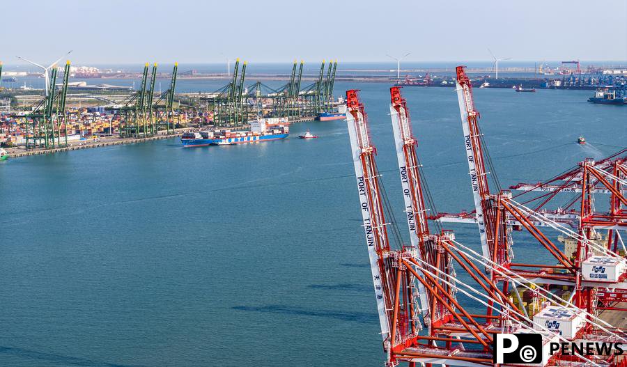 Key construction projects boost capacity of Tianjin Port