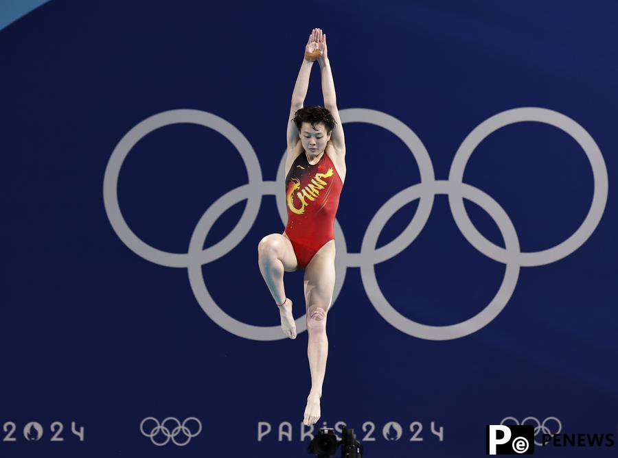 Five Paris Olympic champions lead China