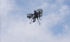 ducted wearable eVTOL flying vehicle