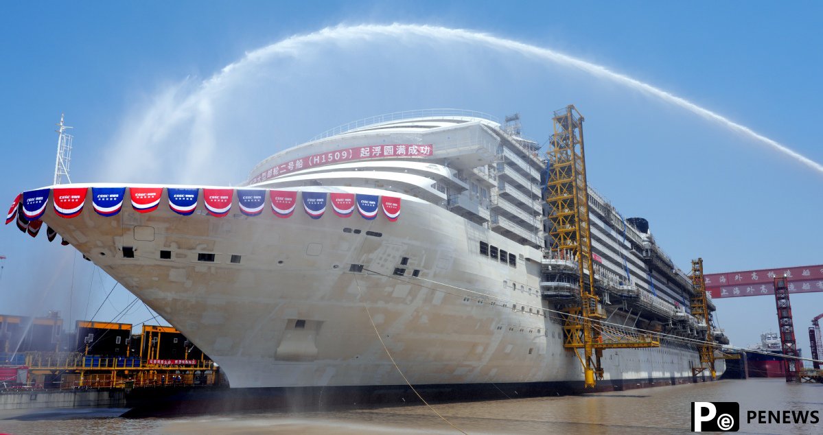 awaited cruise ship set for final work