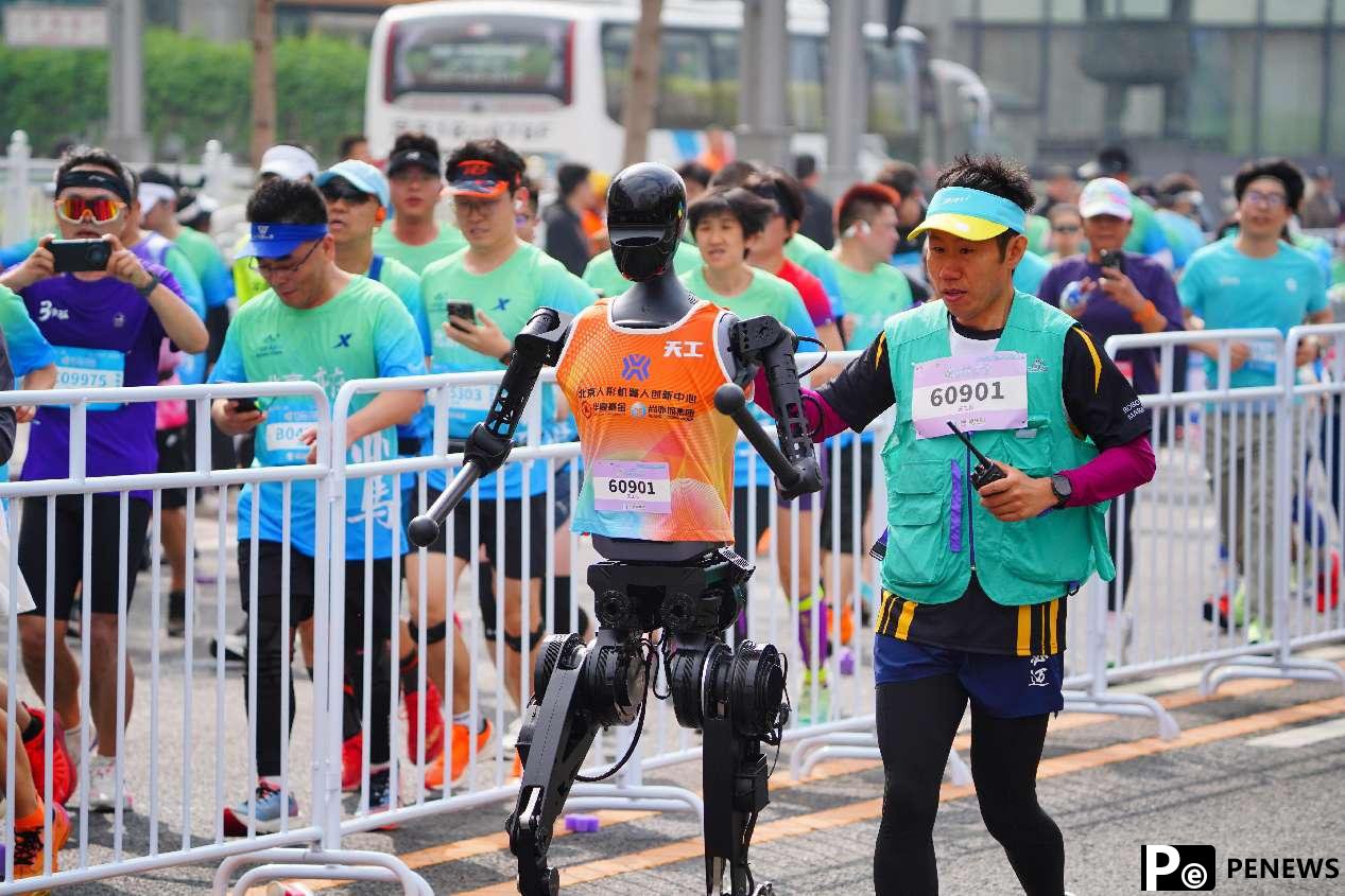 Humanoid robots clock in for work