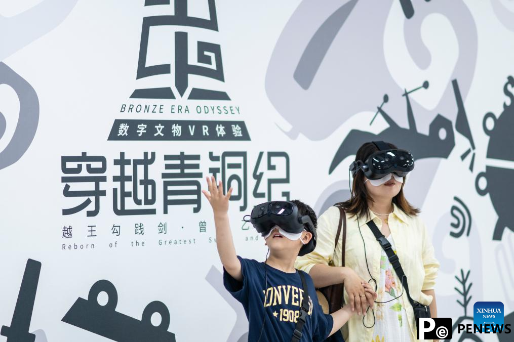 Digital artifact VR experience ＂Bronze Era Odyssey＂ launched in Wuhan, C China