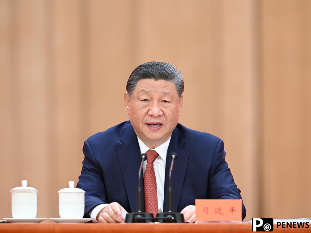 Xi stresses pooling strength of working people for rejuvenation of Chinese nation