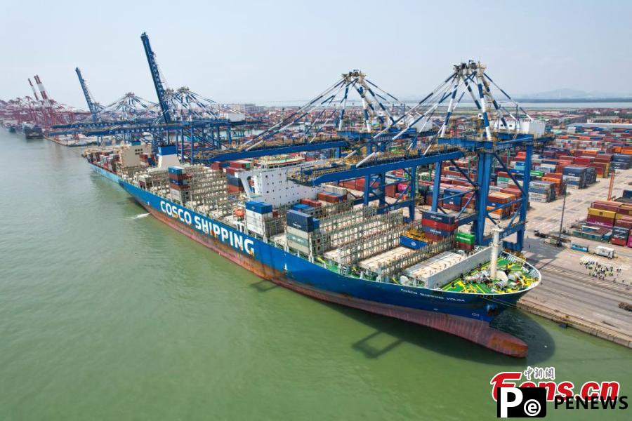 Guangzhou launches direct shipping route to South America