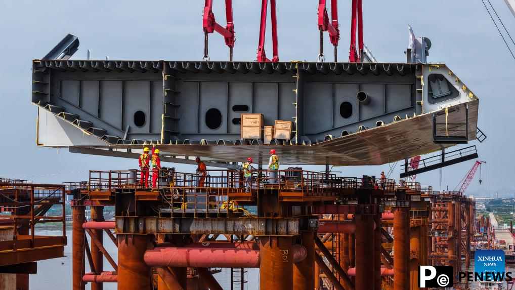 long Wanlong Grand Bridge successfully set