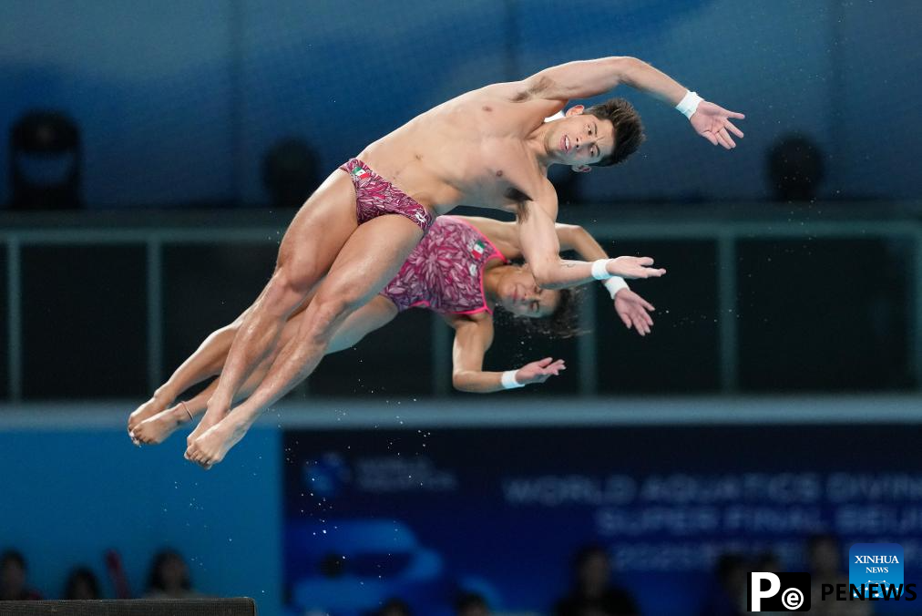 Highlights of mixed 3m 10m team final at World Aquatics Diving World Cup 2025 Super Final
