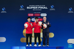 A clean sweep for China at Diving World Cup Super Final in Beijing