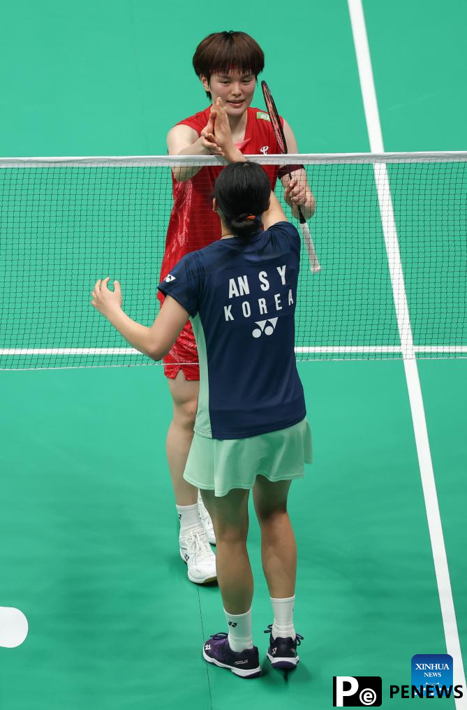 China beats S. Korea to clinch 14th Sudirman Cup title
