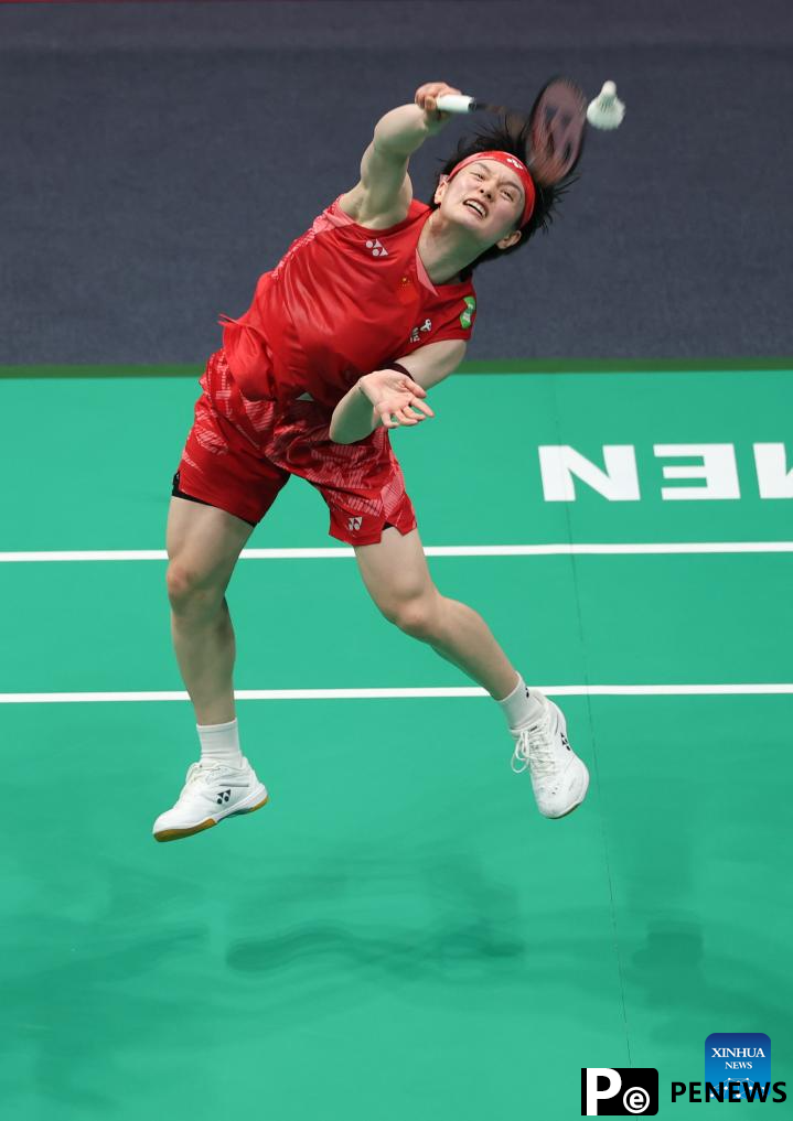 China beats S. Korea to clinch 14th Sudirman Cup title