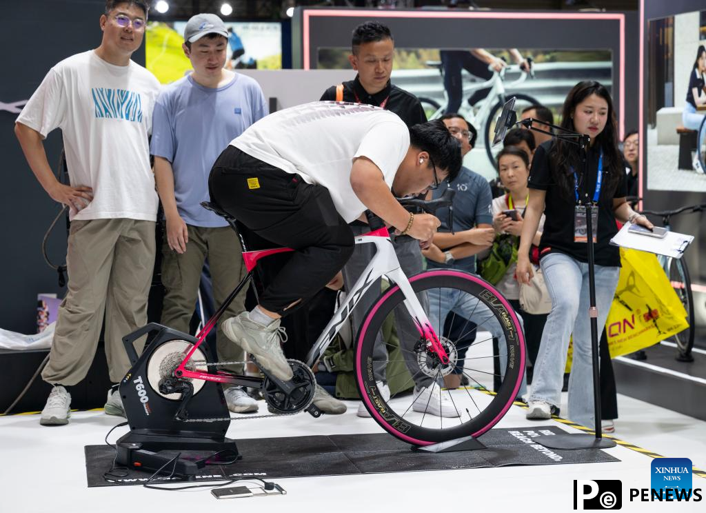 2025 China International Bicycle Fair kicks off in Shanghai